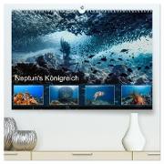 Neptun's Königreich (hochwertiger Premium Wandkalender 2024 DIN A2 quer), Kunstdruck in Hochglanz