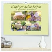 Handgemachte Seifen - Natürlichkeit in Szene gesetzt (hochwertiger Premium Wandkalender 2024 DIN A2 quer), Kunstdruck in Hochglanz