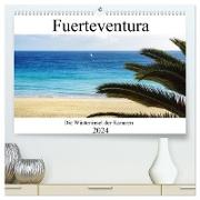 Fuerteventura - die Wüsteninsel der Kanaren (hochwertiger Premium Wandkalender 2024 DIN A2 quer), Kunstdruck in Hochglanz