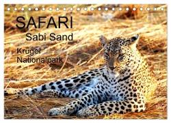 Safari / Afrika (Tischkalender 2024 DIN A5 quer), CALVENDO Monatskalender