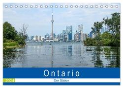 Ontario - Der Süden (Tischkalender 2024 DIN A5 quer), CALVENDO Monatskalender