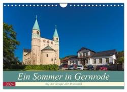 Ein Sommertag in Gernrode (Wandkalender 2024 DIN A4 quer), CALVENDO Monatskalender