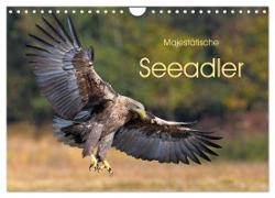 Majestätische Seeadler (Wandkalender 2024 DIN A4 quer), CALVENDO Monatskalender