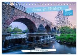 Jena in Bildern (Tischkalender 2024 DIN A5 quer), CALVENDO Monatskalender