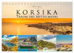 Korsika - Traum des Mittelmeers 2024 (Tischkalender 2024 DIN A5 quer), CALVENDO Monatskalender