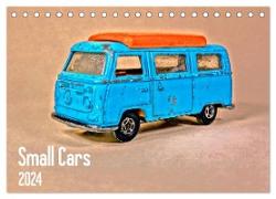 Small Cars (Tischkalender 2024 DIN A5 quer), CALVENDO Monatskalender