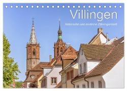Villingen - historische und moderne Zähringerstadt (Tischkalender 2024 DIN A5 quer), CALVENDO Monatskalender