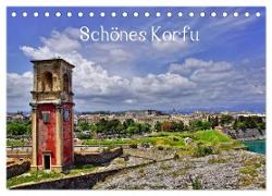 Schönes Korfu (Tischkalender 2024 DIN A5 quer), CALVENDO Monatskalender
