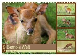 Bambis Welt (Wandkalender 2024 DIN A3 quer), CALVENDO Monatskalender