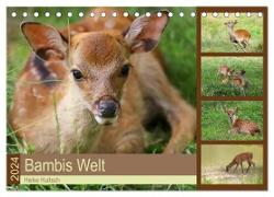 Bambis Welt (Tischkalender 2024 DIN A5 quer), CALVENDO Monatskalender
