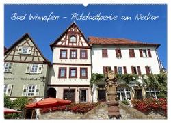 Bad Wimpfen - Altstadtperle am Neckar (Wandkalender 2024 DIN A2 quer), CALVENDO Monatskalender