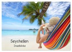 Seychellen Inselblicke (Wandkalender 2024 DIN A3 quer), CALVENDO Monatskalender