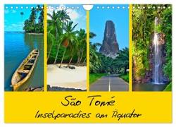 São Tomé - Inselparadies am Äquator (Wandkalender 2024 DIN A4 quer), CALVENDO Monatskalender
