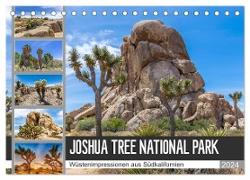 JOSHUA TREE NATIONAL PARK Wüstenimpressionen aus Südkalifornien (Tischkalender 2024 DIN A5 quer), CALVENDO Monatskalender