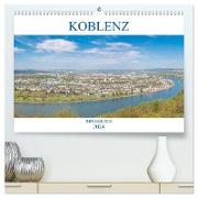 Koblenz Impressionen (hochwertiger Premium Wandkalender 2024 DIN A2 quer), Kunstdruck in Hochglanz