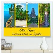 São Tomé - Inselparadies am Äquator (hochwertiger Premium Wandkalender 2024 DIN A2 quer), Kunstdruck in Hochglanz