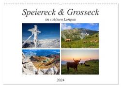 Speiereck & Grosseck (Wandkalender 2024 DIN A2 quer), CALVENDO Monatskalender