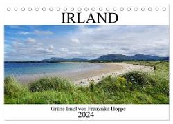 Grüne Insel - Irland (Tischkalender 2024 DIN A5 quer), CALVENDO Monatskalender