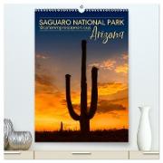 SAGUARO NATIONAL PARK Wüstenimpressionen aus Arizona (hochwertiger Premium Wandkalender 2024 DIN A2 hoch), Kunstdruck in Hochglanz