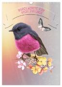 Bibelworte für Vogelfreunde (Wandkalender 2024 DIN A3 hoch), CALVENDO Monatskalender