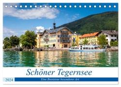 Schöner Tegernsee (Tischkalender 2024 DIN A5 quer), CALVENDO Monatskalender