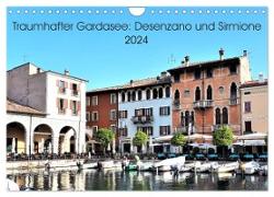 Traumhafter Gardasee: Desenzano und Sirmione (Wandkalender 2024 DIN A4 quer), CALVENDO Monatskalender