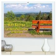 Bad Sachsa - Landschaftsmomente im Südharz (hochwertiger Premium Wandkalender 2024 DIN A2 quer), Kunstdruck in Hochglanz