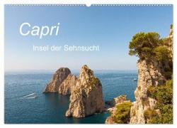 Capri, Insel der Sehnsucht (Wandkalender 2024 DIN A2 quer), CALVENDO Monatskalender