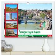 Einzigartiges Italien (hochwertiger Premium Wandkalender 2024 DIN A2 quer), Kunstdruck in Hochglanz