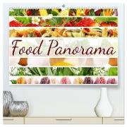 Food Panorama - Küchenkalender 2024 (hochwertiger Premium Wandkalender 2024 DIN A2 quer), Kunstdruck in Hochglanz