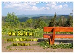 Bad Sachsa - Landschaftsmomente im Südharz (Wandkalender 2024 DIN A3 quer), CALVENDO Monatskalender