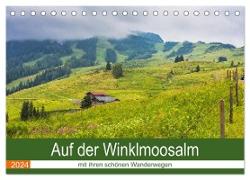 Auf der Winklmoosalm (Tischkalender 2024 DIN A5 quer), CALVENDO Monatskalender