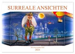 Surreale Ansichten (Wandkalender 2024 DIN A2 quer), CALVENDO Monatskalender