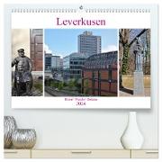 Leverkusen Hitdorf Wiesdorf Opladen (hochwertiger Premium Wandkalender 2024 DIN A2 quer), Kunstdruck in Hochglanz