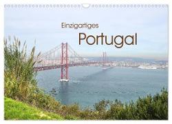 Einzigartiges Portugal (Wandkalender 2024 DIN A3 quer), CALVENDO Monatskalender