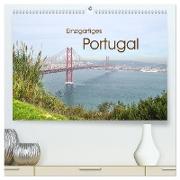 Einzigartiges Portugal (hochwertiger Premium Wandkalender 2024 DIN A2 quer), Kunstdruck in Hochglanz
