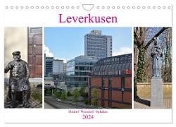 Leverkusen Hitdorf Wiesdorf Opladen (Wandkalender 2024 DIN A4 quer), CALVENDO Monatskalender