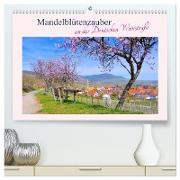 Mandelblütenzauber an der Deutschen Weinstraße (hochwertiger Premium Wandkalender 2024 DIN A2 quer), Kunstdruck in Hochglanz