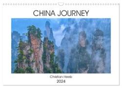 China Journey (Wandkalender 2024 DIN A3 quer), CALVENDO Monatskalender