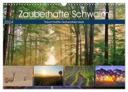 Zauberhafte Schwalm (Wandkalender 2024 DIN A3 quer), CALVENDO Monatskalender