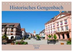 Historisches Gengenbach (Tischkalender 2024 DIN A5 quer), CALVENDO Monatskalender