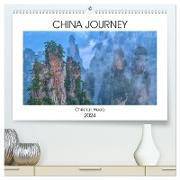 China Journey (hochwertiger Premium Wandkalender 2024 DIN A2 quer), Kunstdruck in Hochglanz