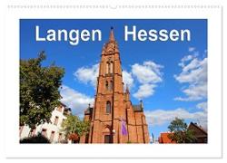 Langen - Hessen (Wandkalender 2024 DIN A2 quer), CALVENDO Monatskalender