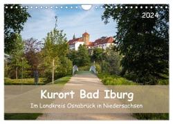 Kurort Bad Iburg (Wandkalender 2024 DIN A4 quer), CALVENDO Monatskalender