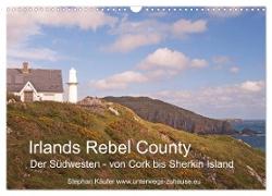 Irlands Rebel County, der Südwesten von Cork bis Sherkin Island (Wandkalender 2024 DIN A3 quer), CALVENDO Monatskalender