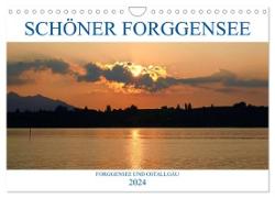 Schöner Forggensee (Wandkalender 2024 DIN A4 quer), CALVENDO Monatskalender