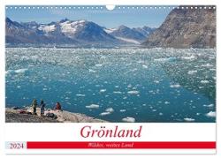 Grönland - Wildes, weites Land (Wandkalender 2024 DIN A3 quer), CALVENDO Monatskalender