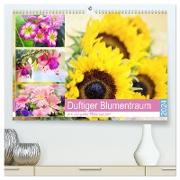 Duftiger Blumentraum und eleganter Blütenzauber! (hochwertiger Premium Wandkalender 2024 DIN A2 quer), Kunstdruck in Hochglanz