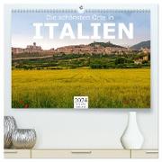 Die schönsten Orte in Italien. (hochwertiger Premium Wandkalender 2024 DIN A2 quer), Kunstdruck in Hochglanz
