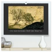 Bäume quer (hochwertiger Premium Wandkalender 2024 DIN A2 quer), Kunstdruck in Hochglanz